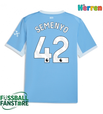 Manchester City Antoine Semenyo #42 Replik Heimtrikot 2026-27 Kurzarm